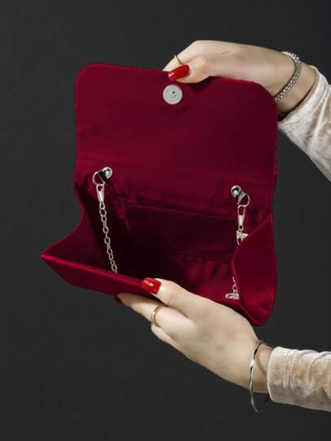 Shiny Fashion Elegant Casual Clutch Envelope Bag Alluring Luxurious Delicate Small Square Chain Bag Suitable For Women Students Office Ladies Brides As Evening Bags Wallets Handbags Great Gift For Wed