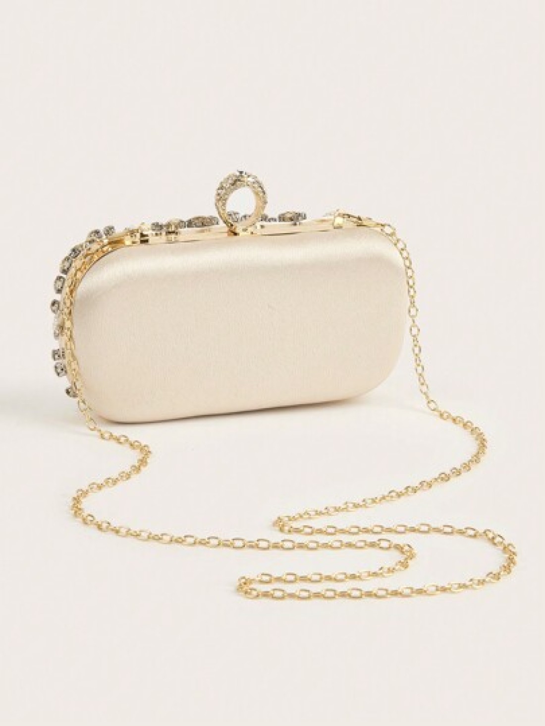 Glitter Handbag Glamorous Glitter Bling Sequin Luxury Shiny Gorgeous Rhinestone Decor Evening Box Clutch Bag Evening Bag Dinner Bag Faux Pearl Rhinestone For Party Girl Woman Bride Perfect For Party W