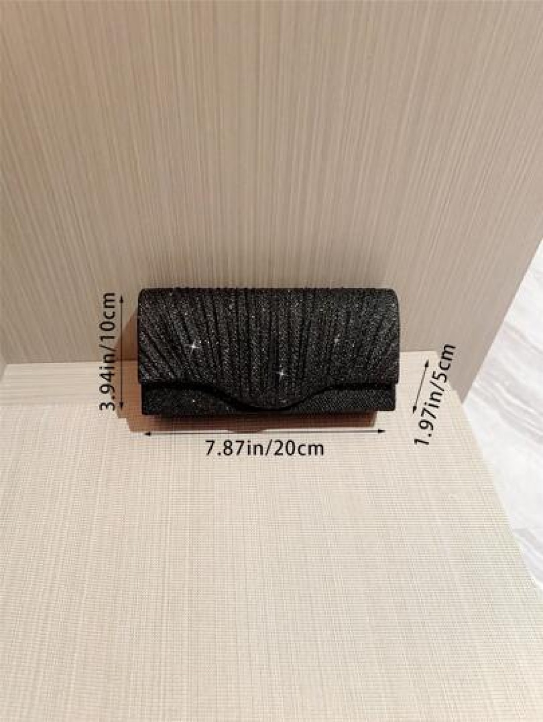 Glitter Evening Bag Purse Women Evening Bag Envelope Handbag Large Wedding Party Prom Purse Mini Flap Square Bag Metallic Sequin Dress Bag Evening Bags For Teen Women Women Socialites Working Women Et