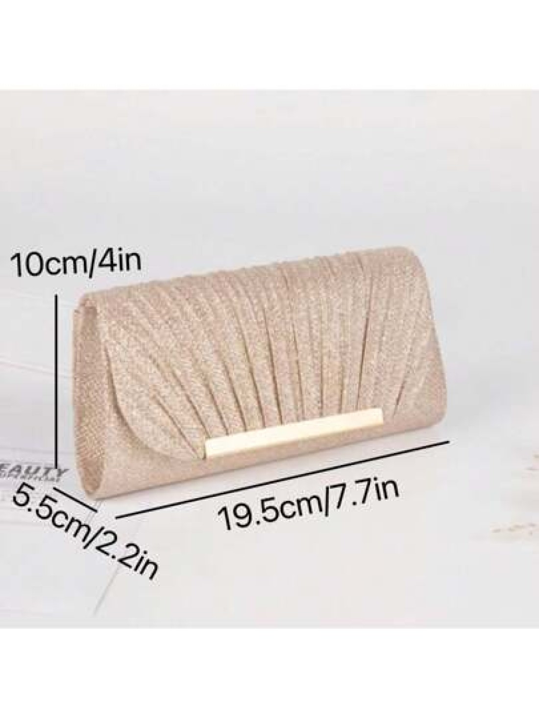Sparkling Hand Clutch Bag Niche Mini Handbag Fashion Chain Shoulder Crossbody Evening Wallet