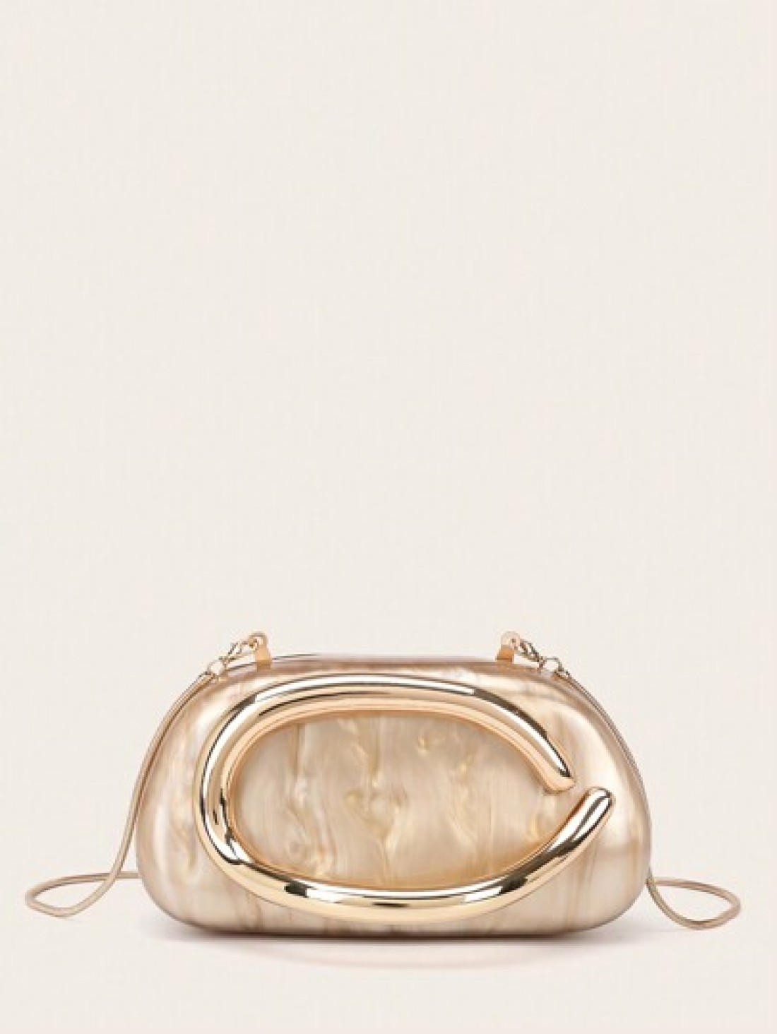 Evening Bag Clutch Purses For Women Ladies Party Bag Exquisite Hardware Handle Buckle Acrylic Bag Bag Bridal Wedding Purse For Ladies Bag Metal Chain Bag Versatile Handheld Bag Cocktail Party Wedding