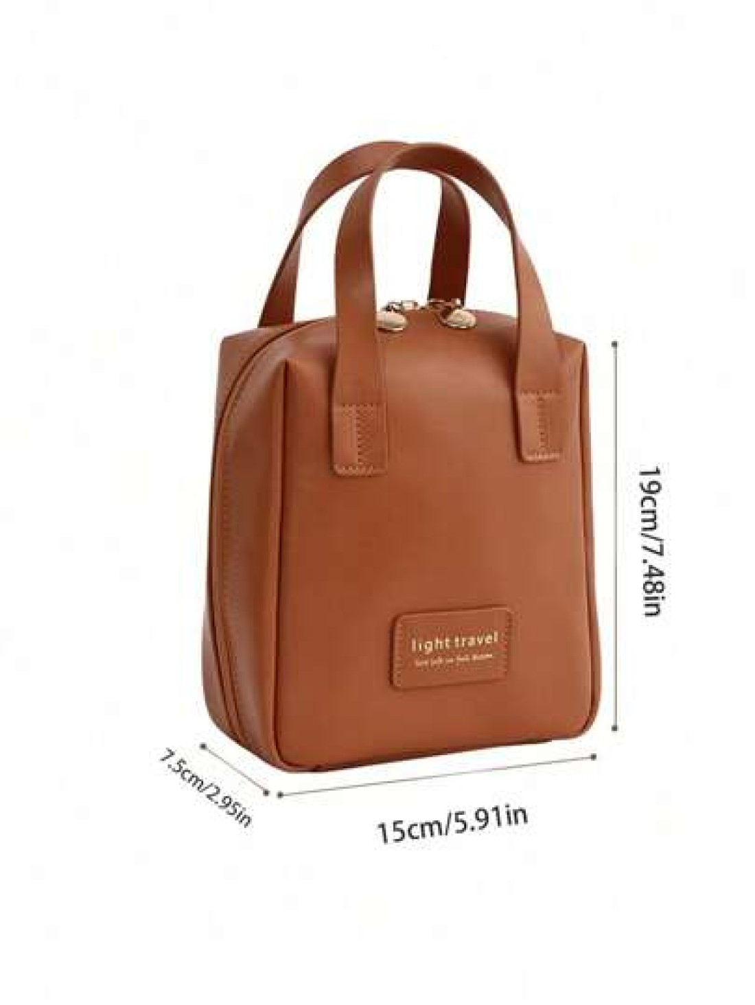 1pc Multifunctional Makeup Bag Portable Travel Organizer Waterproof Cosmetic Pouch Hanging Toiletry Bag Storage For Makeup Brushes Beauty Tools Skincare Jewelry Lipstick Accessories Bathroom Travel Es