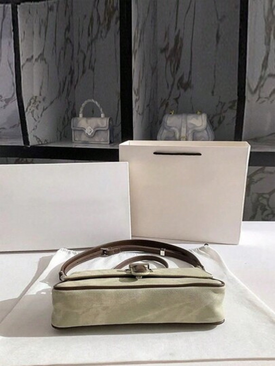 Dedoo 1pc Handbag 2024 New Fashion Handbag Joker Cowboy Long Stick Handbag 2024 New Advanced Texture Niche Original Shoulder And Underarm Slung Suitable For Travel Dating Shopping White Collar Workers