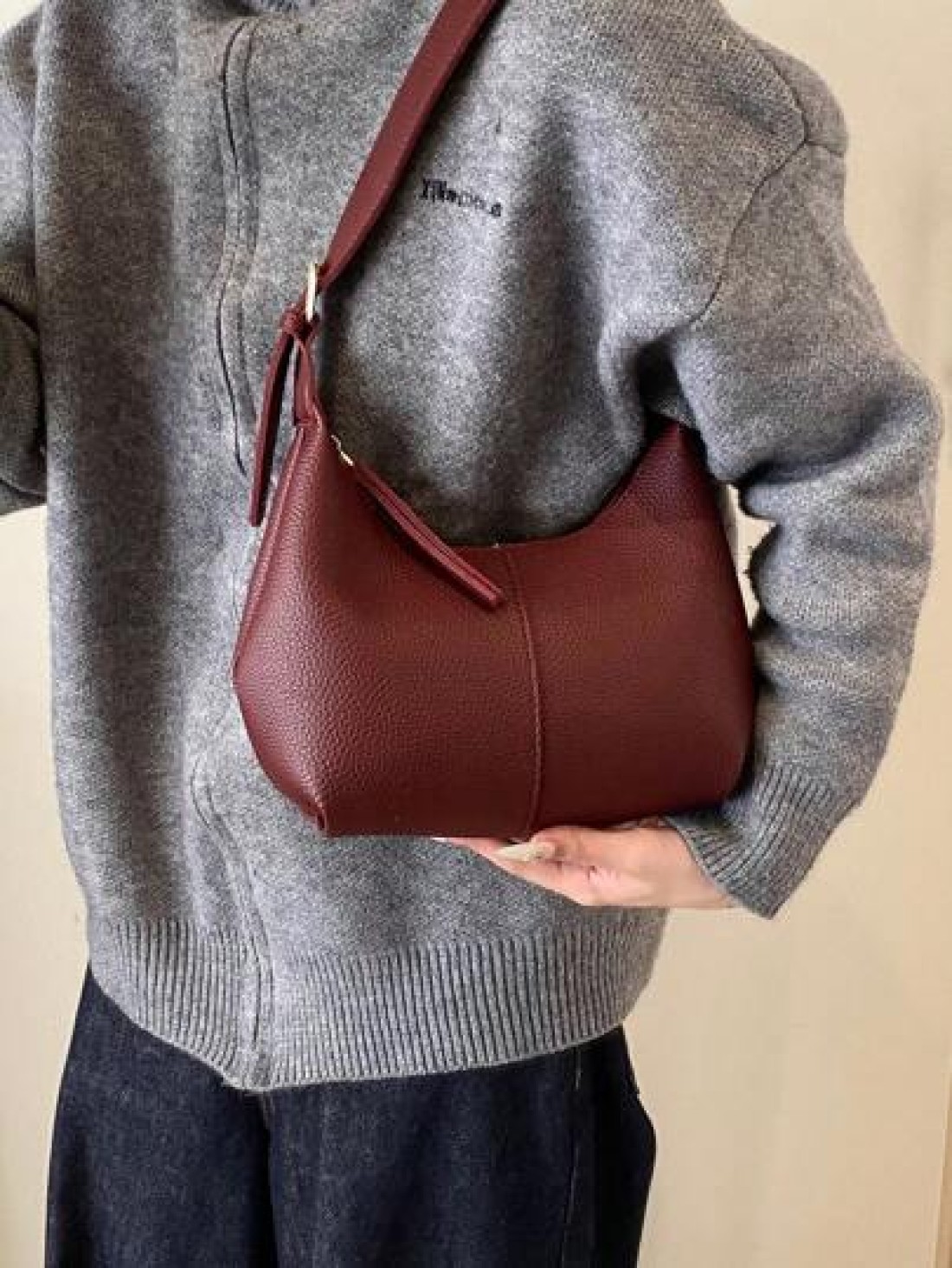 Women Underarm Crossbody Bag Casual Daily Organizer Pouch