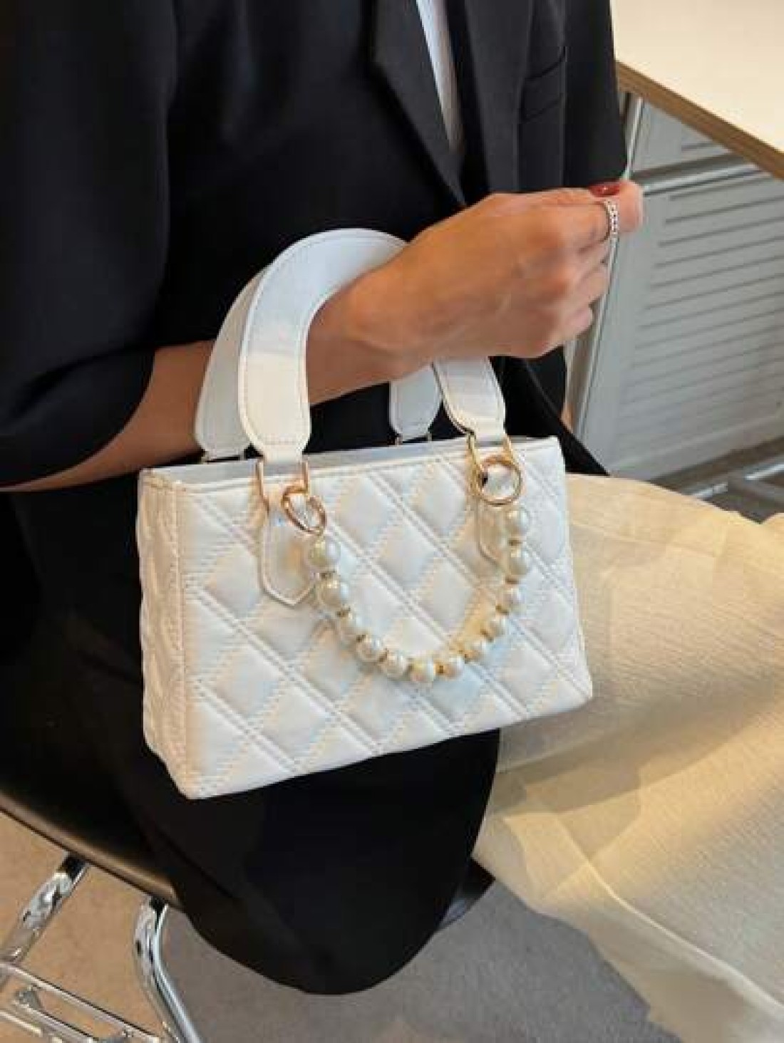 Fashionable New High End Texture Simple And Versatile Casual Solid Color Versatile Lightweight Small Square Bag Handbag Crossbody Bag Elegant Small Square Bag