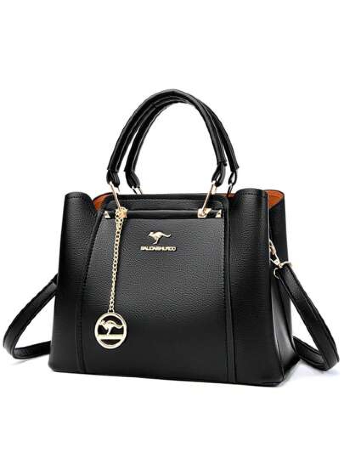 Luxury Brand Soft Leather Handbags Women Designer 3 Layers Shoulder Crossbody Ladies Large Capacity Shopping Messenger Tote Bag For Women Elegant Luxury