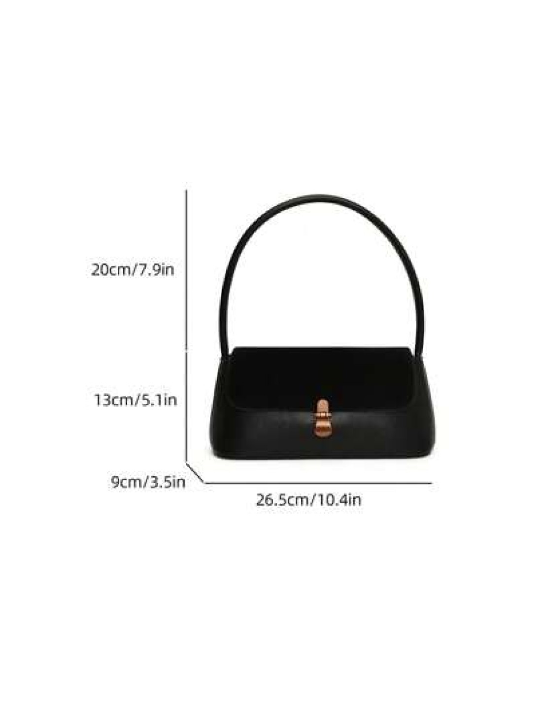 2025 Retro Niche Baguette Bag New Fashionable French Armpit Shoulder Handbag Commuter Bag