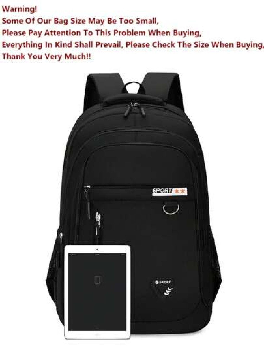 Light Business Style Nylon Men s Backpack Business Trip Can Hold 15 6 Inch Notebook Bag Large Capacity School Bag Multi Function Travel Bag Suitable For Students Travel Enthusiasts Men Gifts Simple Da