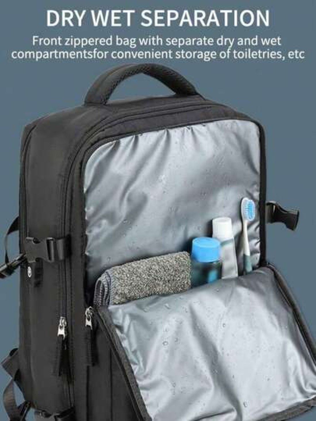 Multifunctional Backpack Large Capacity Suitable For Travel Commute Summer Tourism Fitting For Laptop Shoe Compartment Durable Nylon Fabric Minimalist And Fashionable Design Unisex