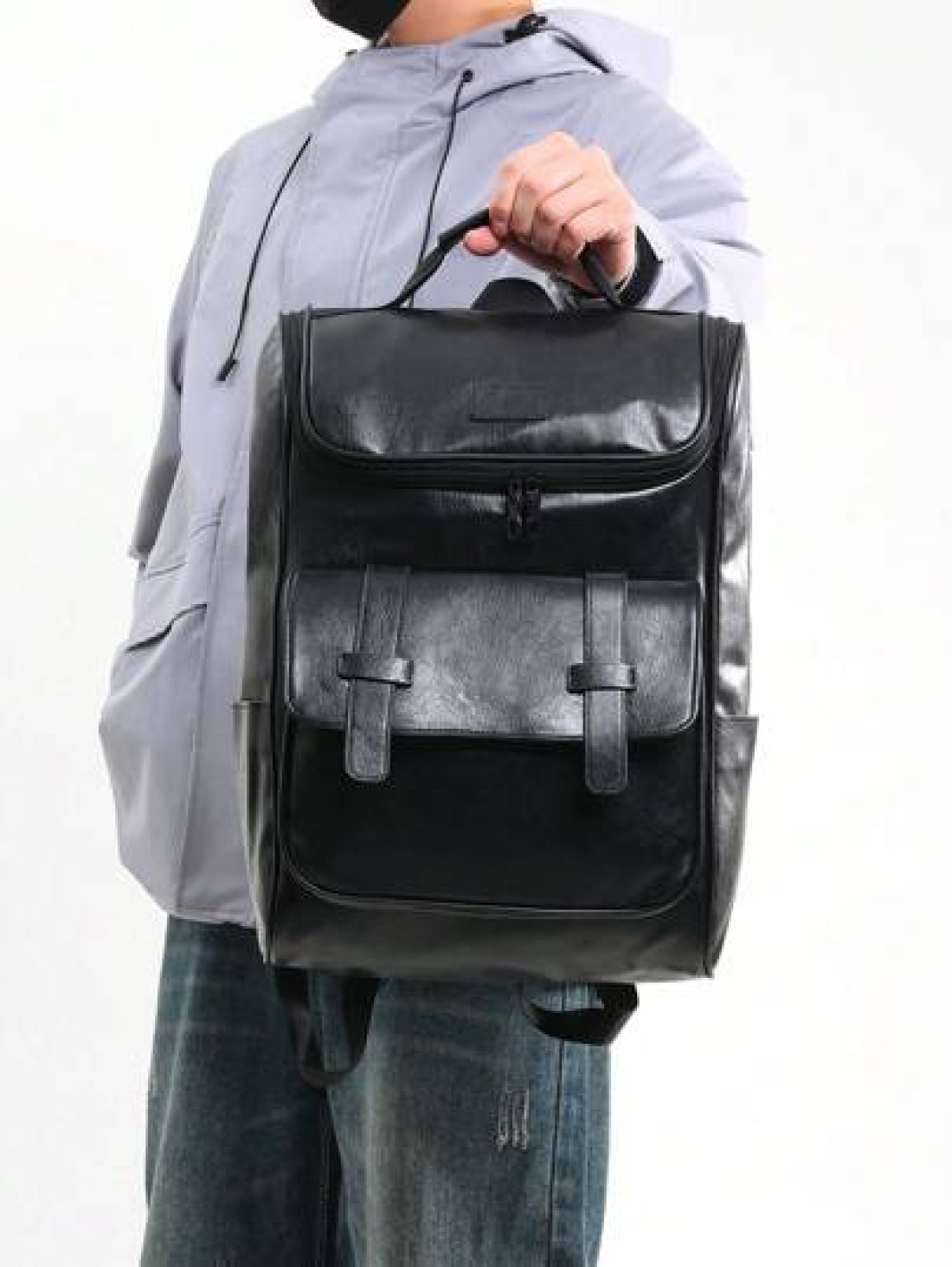 Men s Classic 15 6 Inch Laptop Backpack Business Leisure Travel Bag Suitable For Commuting Back To School Travel