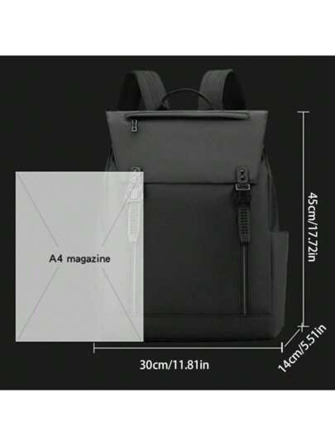 Men s Waterproof Foldable Backpack Large Capacity Bag For Hiking Travel Camping Outdoor Activities Perfect Father s Day Gift For Dad Multifunctional Batoh For Everyday Use Black Business Trips Laptop