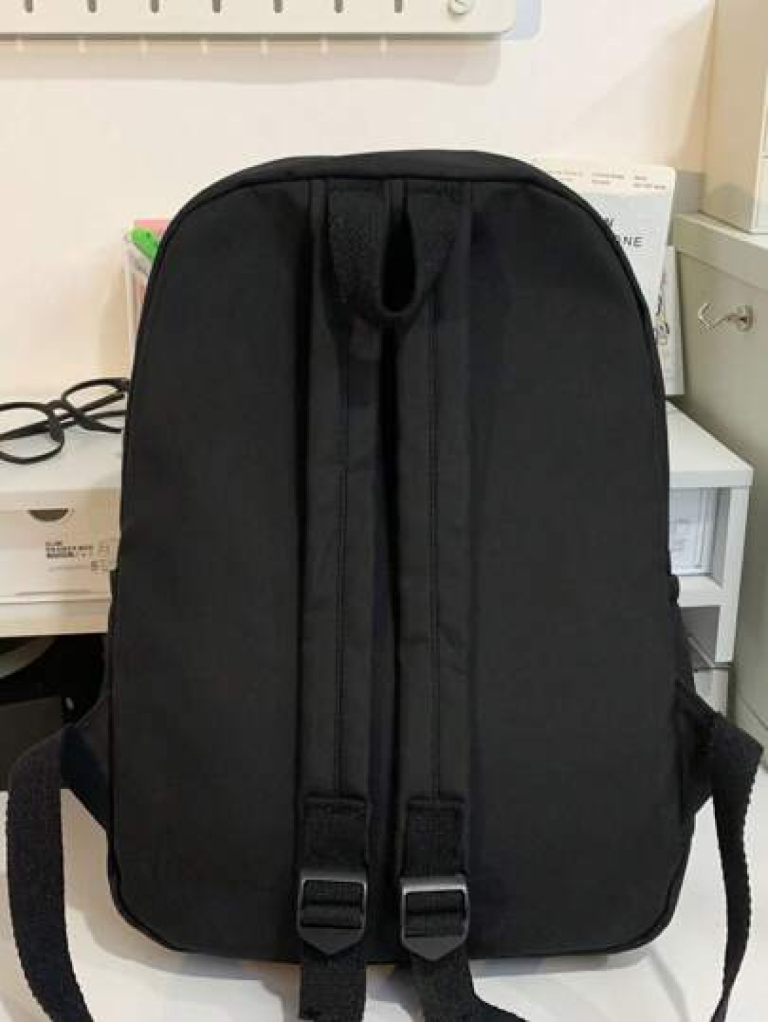 Large Capacity Solid Color Men s Backpack Fashionable And Simple Travel Bag Suitable For Casual Use Japanese Style Student And Commuter Backpack Unisex