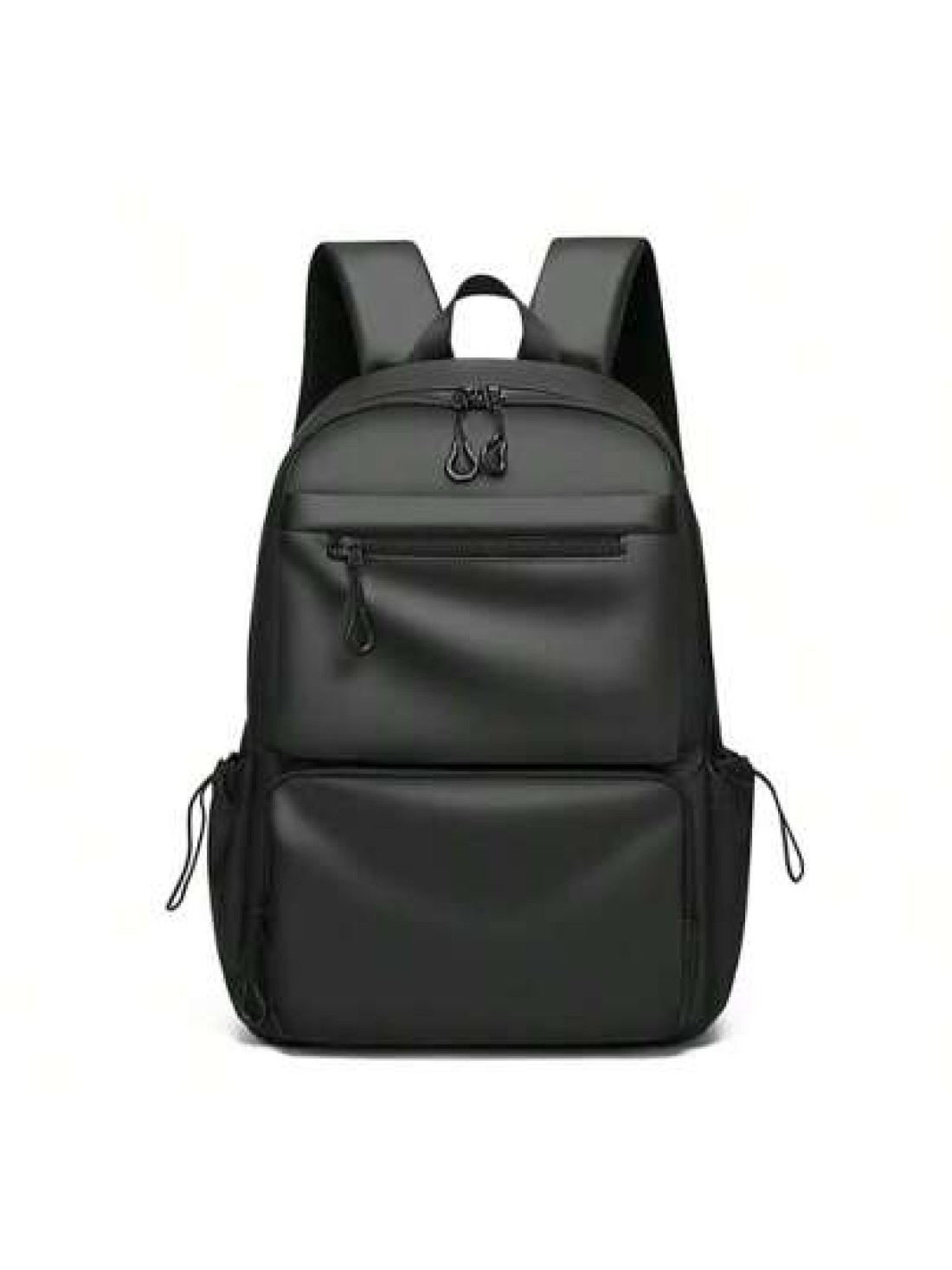 Men s Backpack For Casual Travel Laptop Compartment Korean Fashion Stylish Student Schoolbag Solid Color Rucksack