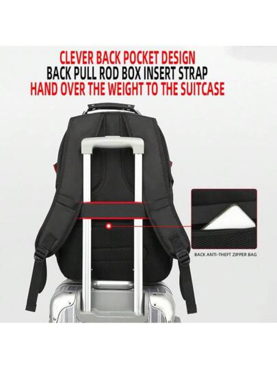 New Unisex Business Computer Backpack Students School Bag Travel Leisure Bag
