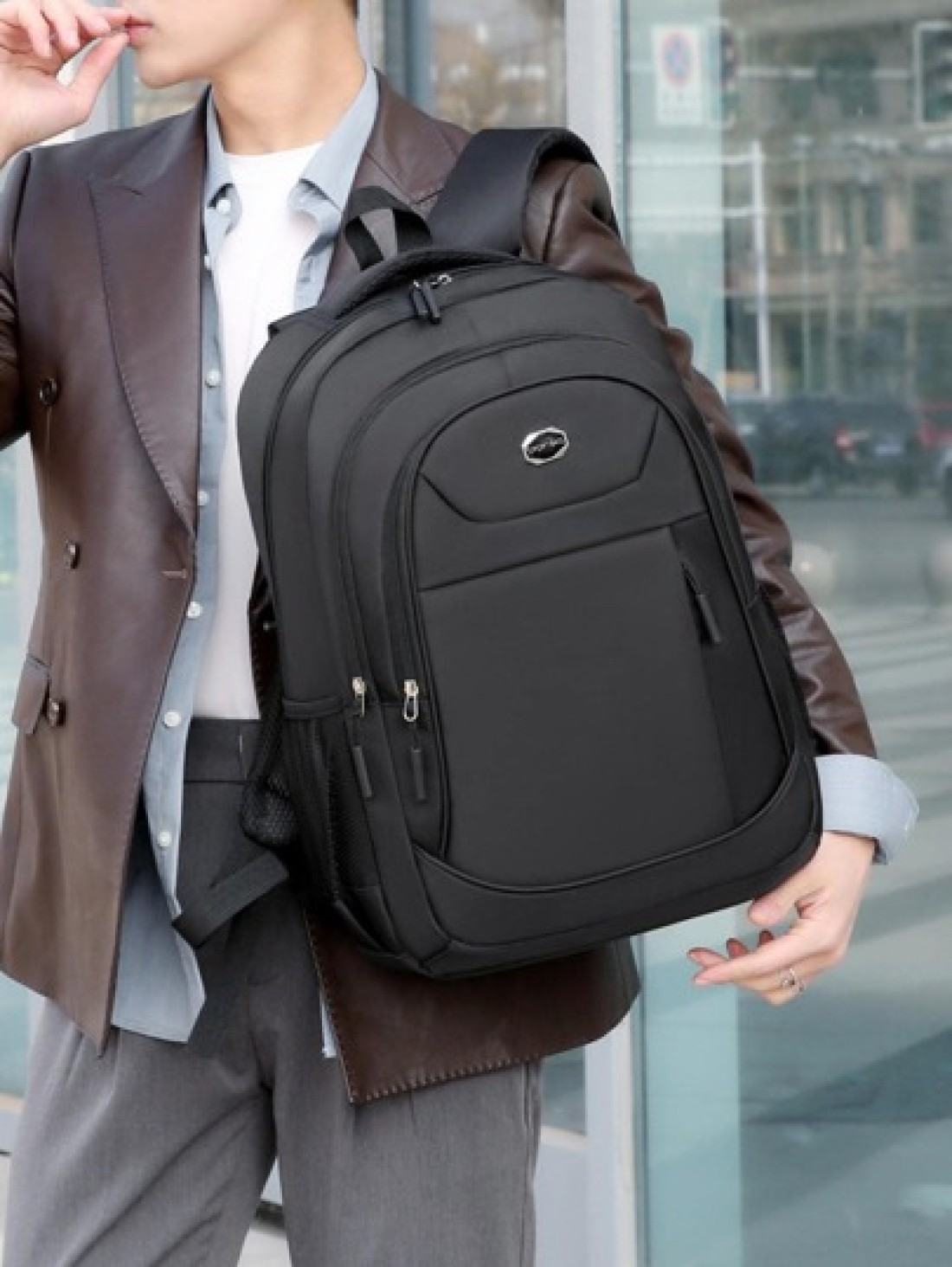 Oxford Fabric High Capacity Multi Functional Backpack School Bag Daypack Computer Bag Book Bag College Students For School Business Outdoors Hiking Travel Large Capacity Summer College Bag Fashion Cas
