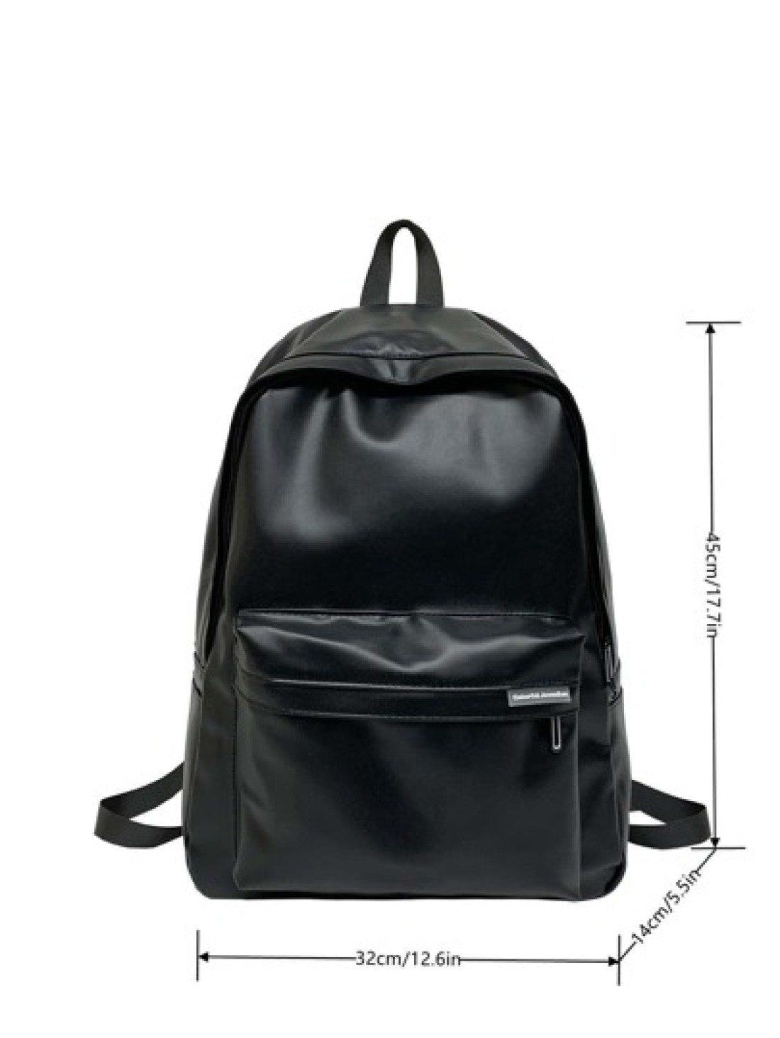 peach tree 1pc Fashionable Minimalist Campus Backpack Suitable For 12 Inch Tablets Versatile High Capacity Water Resistant Streamlined Suitable For School Travel Hiking Outdoor Business Fitness Back T