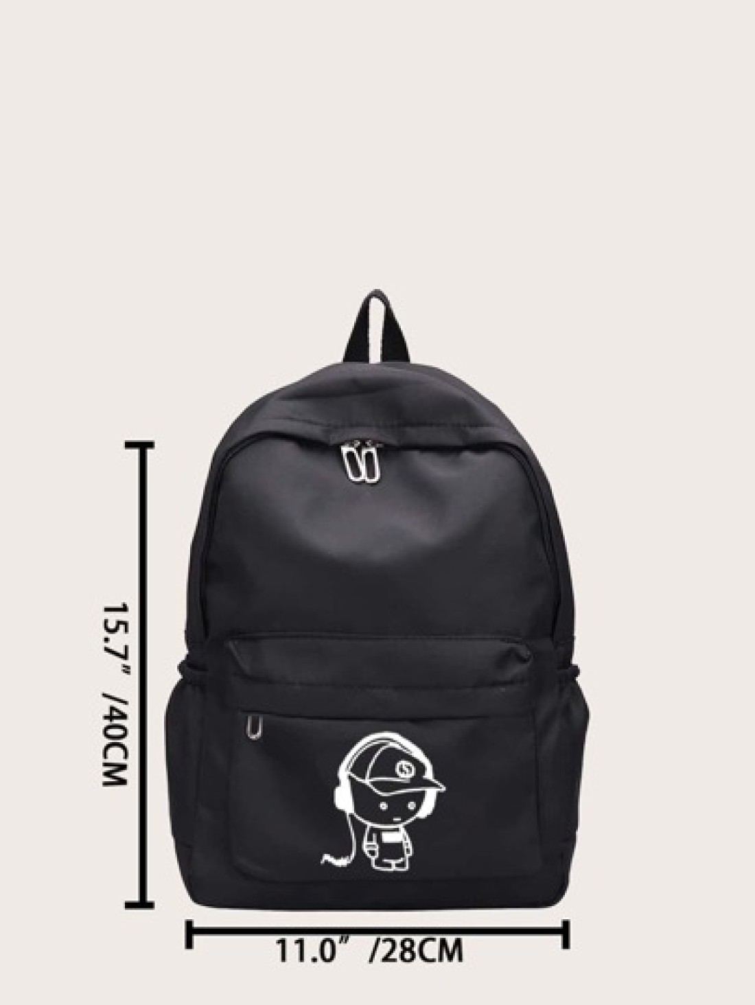 Men Figure Graphic Casual School Bag School Bags Schoolbag School Backpack For School Daypack Laptop Bag Computer Bag Book Bag Rucksack Shoulder Bag Travel Bag Sport Bag College Bag High School Gifts