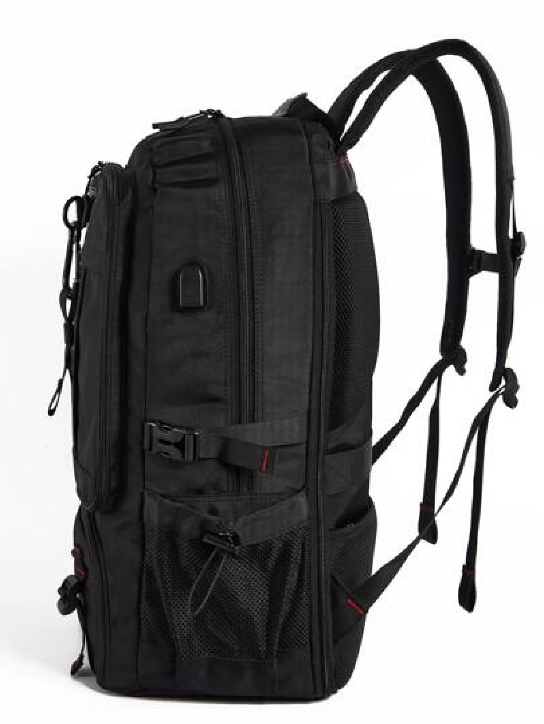 80L Outdoor Backpack Climbing Travel Rucksack Sports Camping Hiking Backpack Large School Bag Pack For Male With Shoes Pocket Travel Backpack Luggage Bag Vacation Summer Laptop Carry On Fabric Laptop