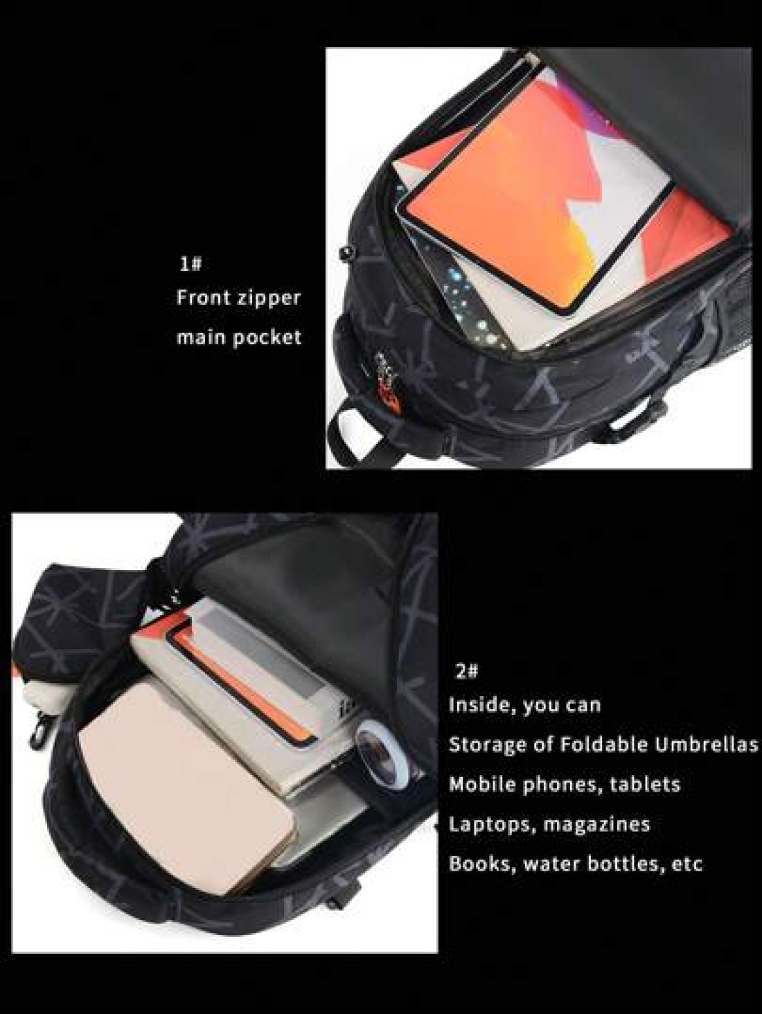 Astronaut Anime Cartoon Fashion Backpack With Detachable Small Pouch Large Capacity Casual School Bag Suitable For College High School Back To School Travel Summer School Supplies