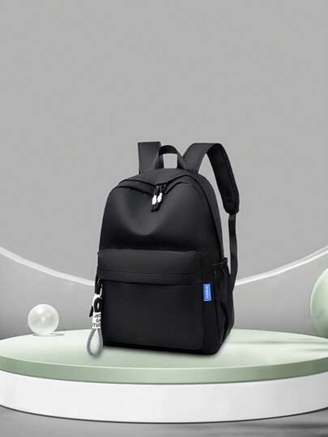 1pc Fashion Simple Casual Solid Color Large Capacity Backpack School Student Backpack Daily Backpack Lightweight Laptop Bag School Bag Shoulder Bag Graduate Student Business Outdoor Hiking Bag Back To