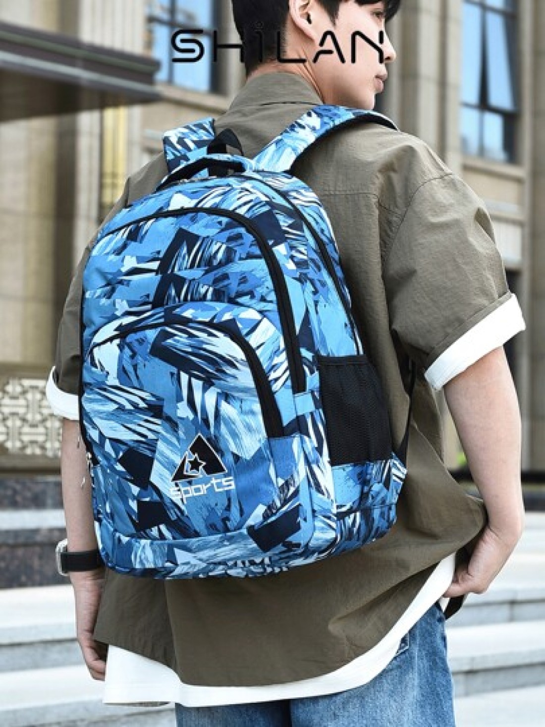 Men s Fashion Backpack With Patterned Design Suitable For 15 6 Inch Laptops Can Be Used As Personal Item Carry On Luggage Water Resistant Nurse s Backpack Computer Travel Backpack Casual Crossbody Bag