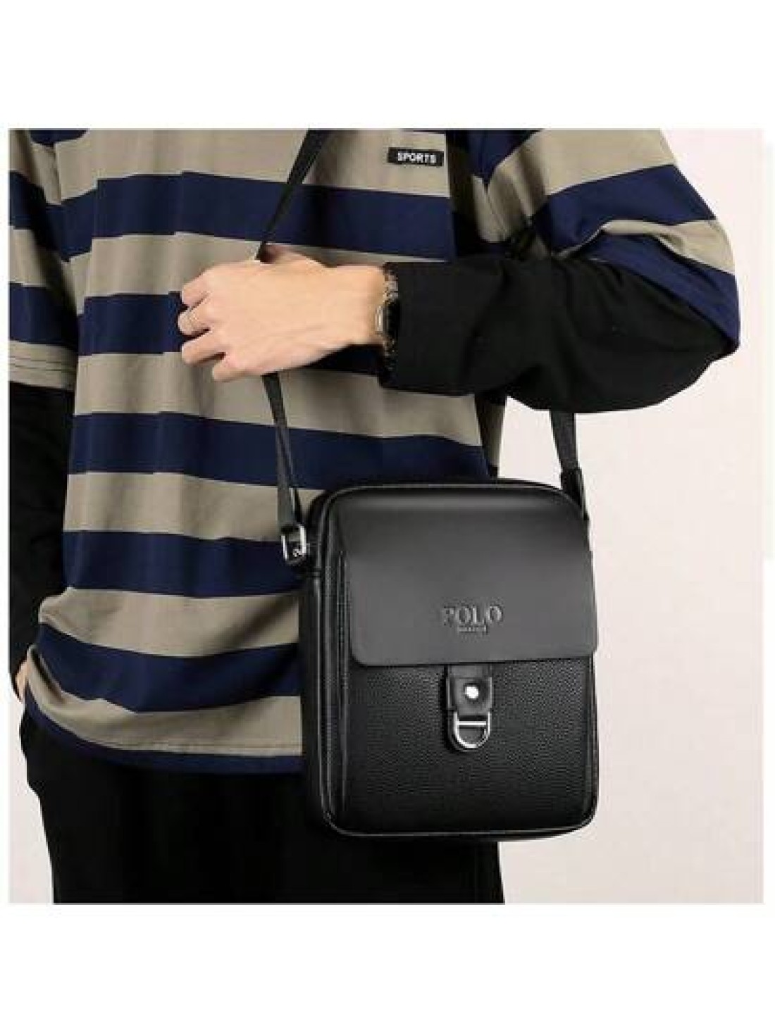 Men s Shoulder Bag Backpack Crossbody Bag Casual Small Bag Multifunctional Business Bag Sling Bag Square Bag Black Bag Business Casual Water Proof Valentines Scream Bag Winter Thanksgiving Travel Purs