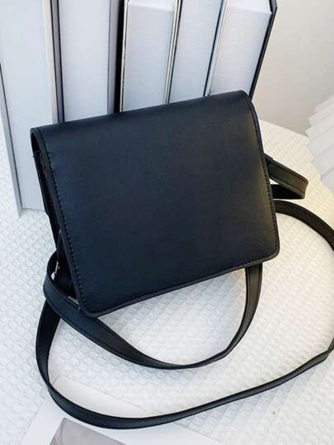 1pc Magnetic Closure Square PU Leather Mini Crossbody Bag Fashion Versatile Casual Design Suitable For Men Adjustable Strap Daily Use Travel Hip Bag Purse Christmas Holiday Thanksgiving Gifts Tote Bag