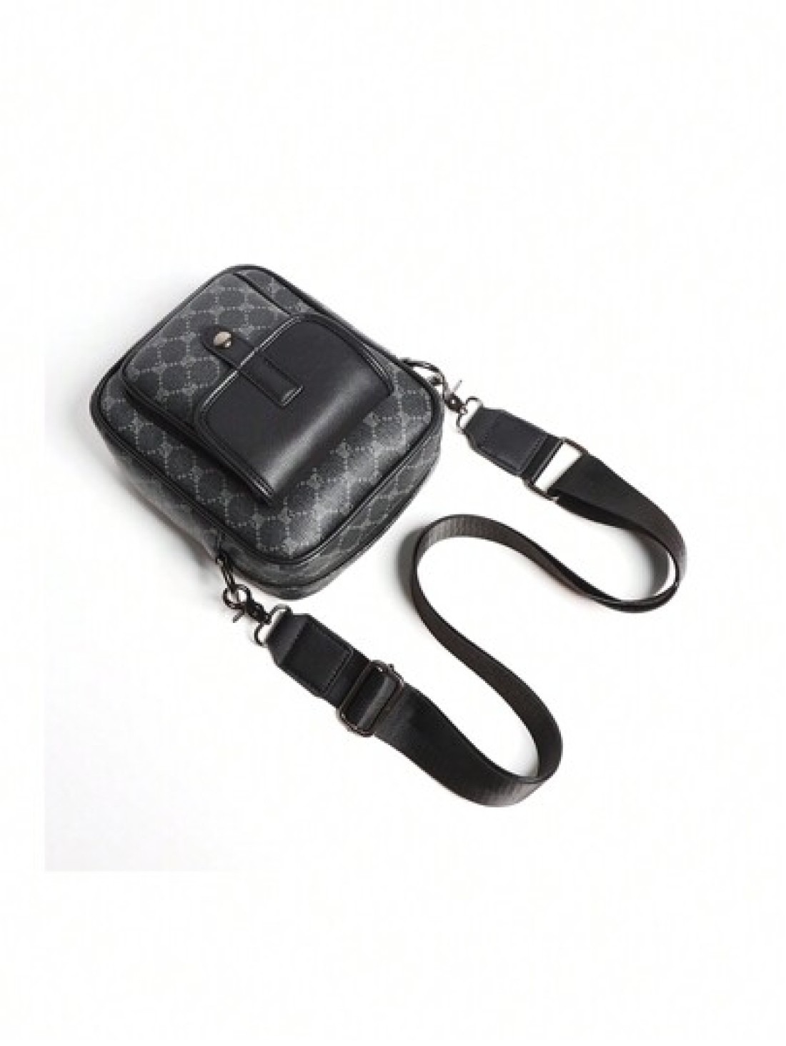 Men s Casual Small Flap Crossbody Shoulder Bag MINI Messenger Bag Faux Leather Sling Phone Bags Fit College Street Valentine s Day Gift Travelling Freshman For Books Bag Fall Ba Black Bag Hiking Gifts
