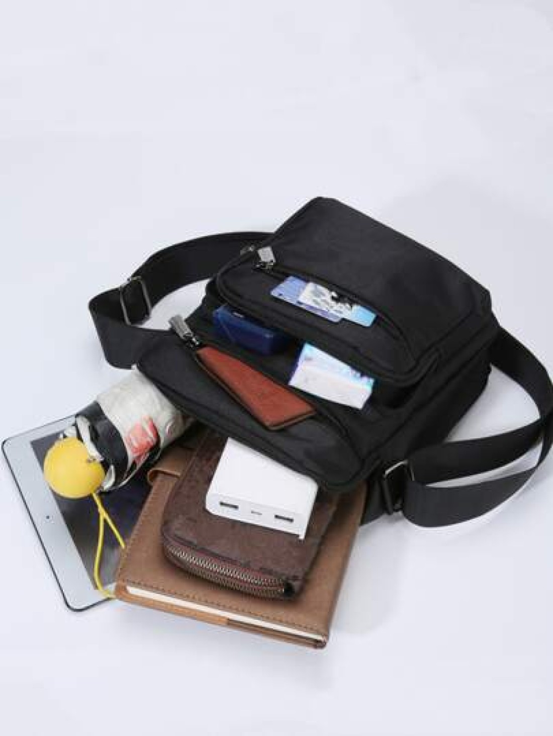 High School Students University Freshman Multifunctional Sling Bag Shoulder Bag Casual Bag Mini Men Minimalist Square Bag Handbag Schoolbag College Outdoors Sports Winter Thanksgiving Holiday Bag Tote