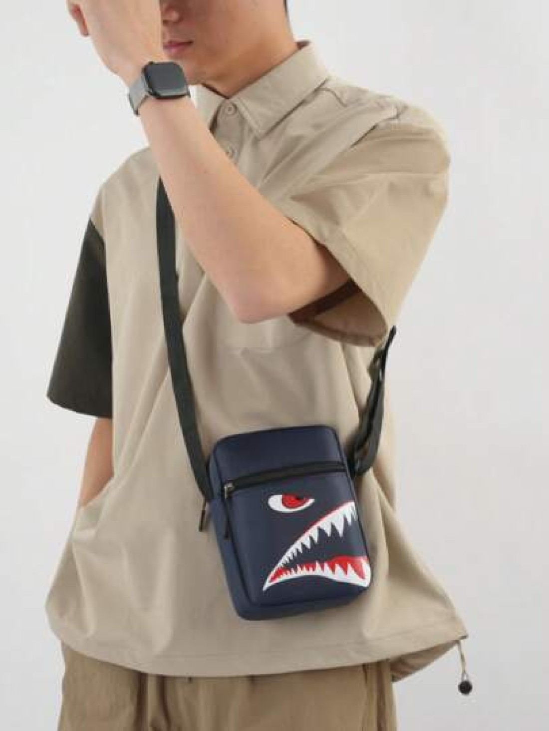 Crossbody Bag Men s Bag 2025 New Popular Shoulder Bag Backpack Men s Crossbody Sports Small Bag Small Casual Shoulder Bag Casual Shoulder Bag Oxford Cloth Small Backpack Men s Bag Casual Crossbody Bag