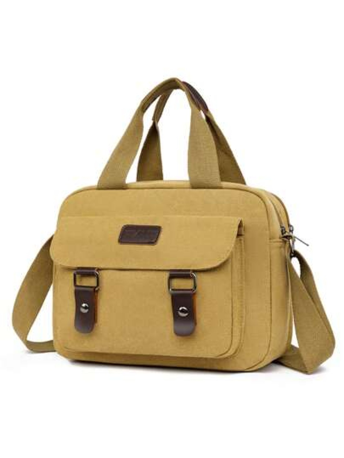 Men s Canvas Shoulder Bag Large Capacity Messenger Bag Outdoor Casual Retro Travel Utility New Crossbody Handbag