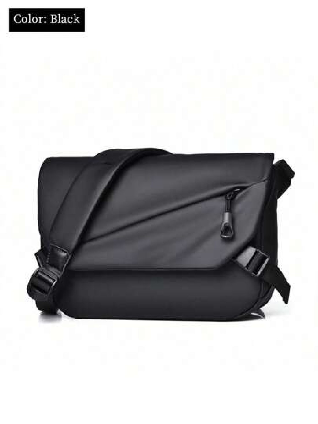 Men s Messenger Bag Fashion Large Capacity Shoulder Diagonal Bag Solid Color Square Bag Water Resistant PU Crossbody Bag Lightweight Casual Crossbody Bag Suitable For Men Youth Gift Men Bag Gifts For