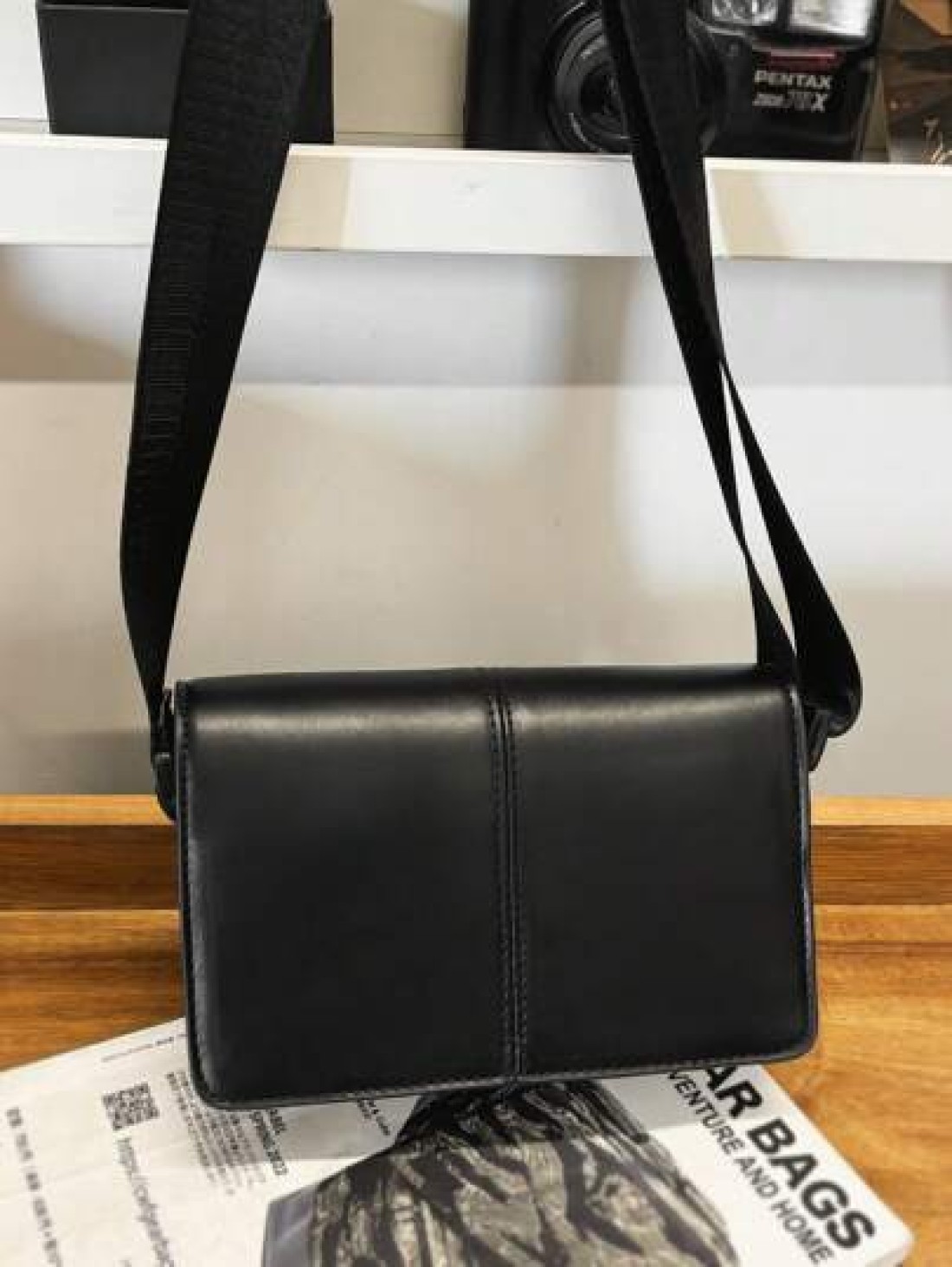Crossbody Mini Bag Sling Bag Shoulder Bag Square Bags Messenger Bags Mini Multi Layer Black Small Travel Phone Bag Messenger Bag Gift Sling Bag For Men