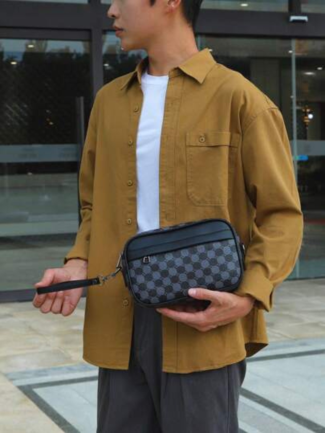 New Men s Bags Fashionable And Men s Casual Bags Crossbody Bags Large Capacity Youth Gifts Street Styles Luxury Bags