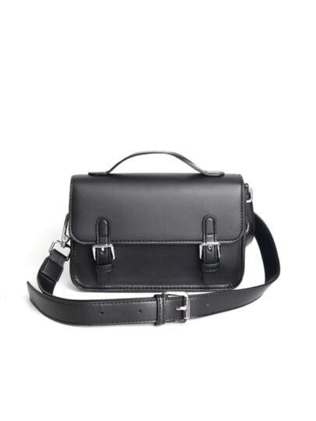 Messenger Casual PU Leather Unisex Shoulder Bag Large Capacity Leisure Street Handbag Crossbody Bag