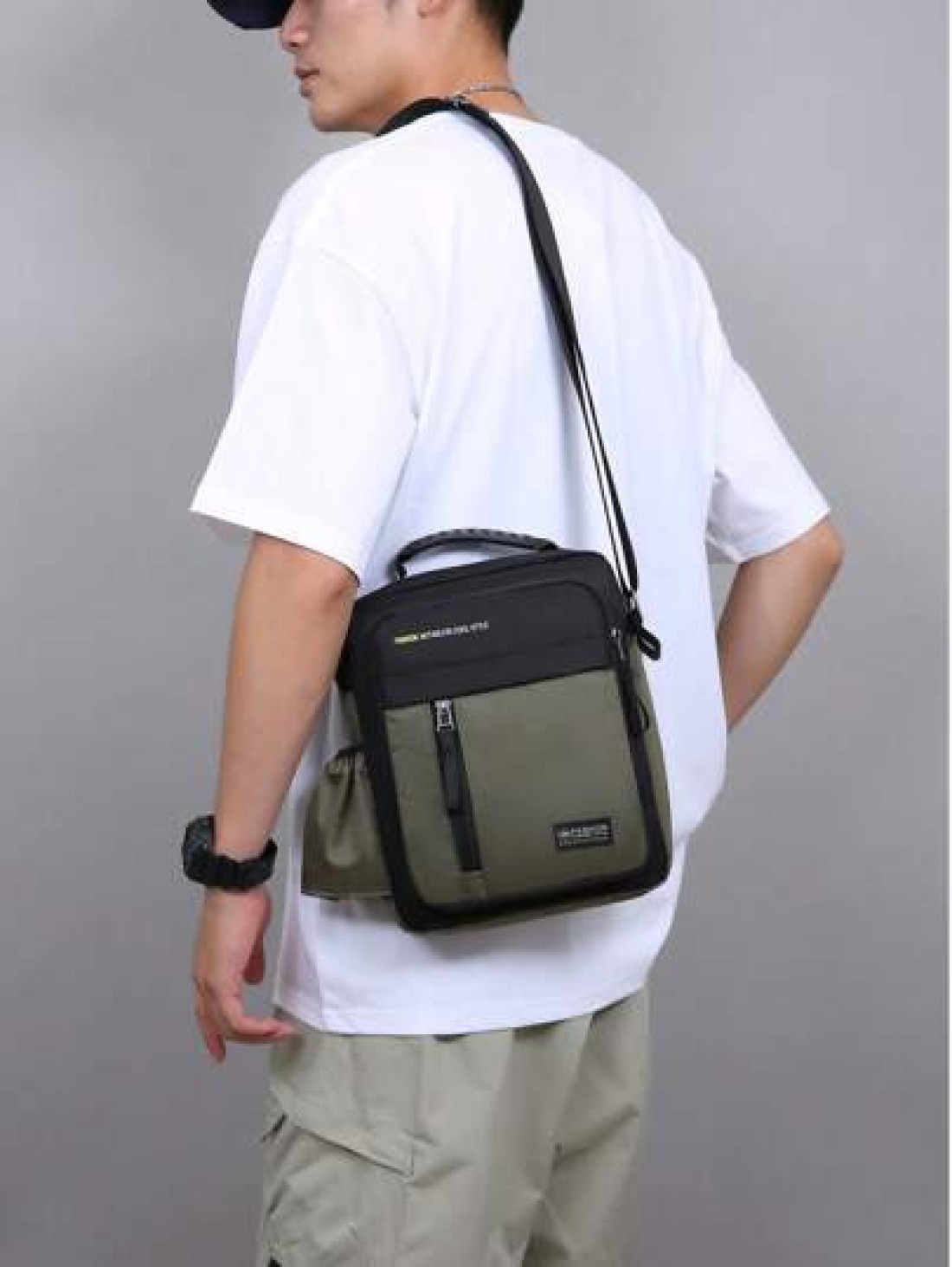 Waterproof Crossbody Bag Men s New Casual And Fashionable Shoulder Bag Outdoor Travel Exquisite Simple Sports Bag