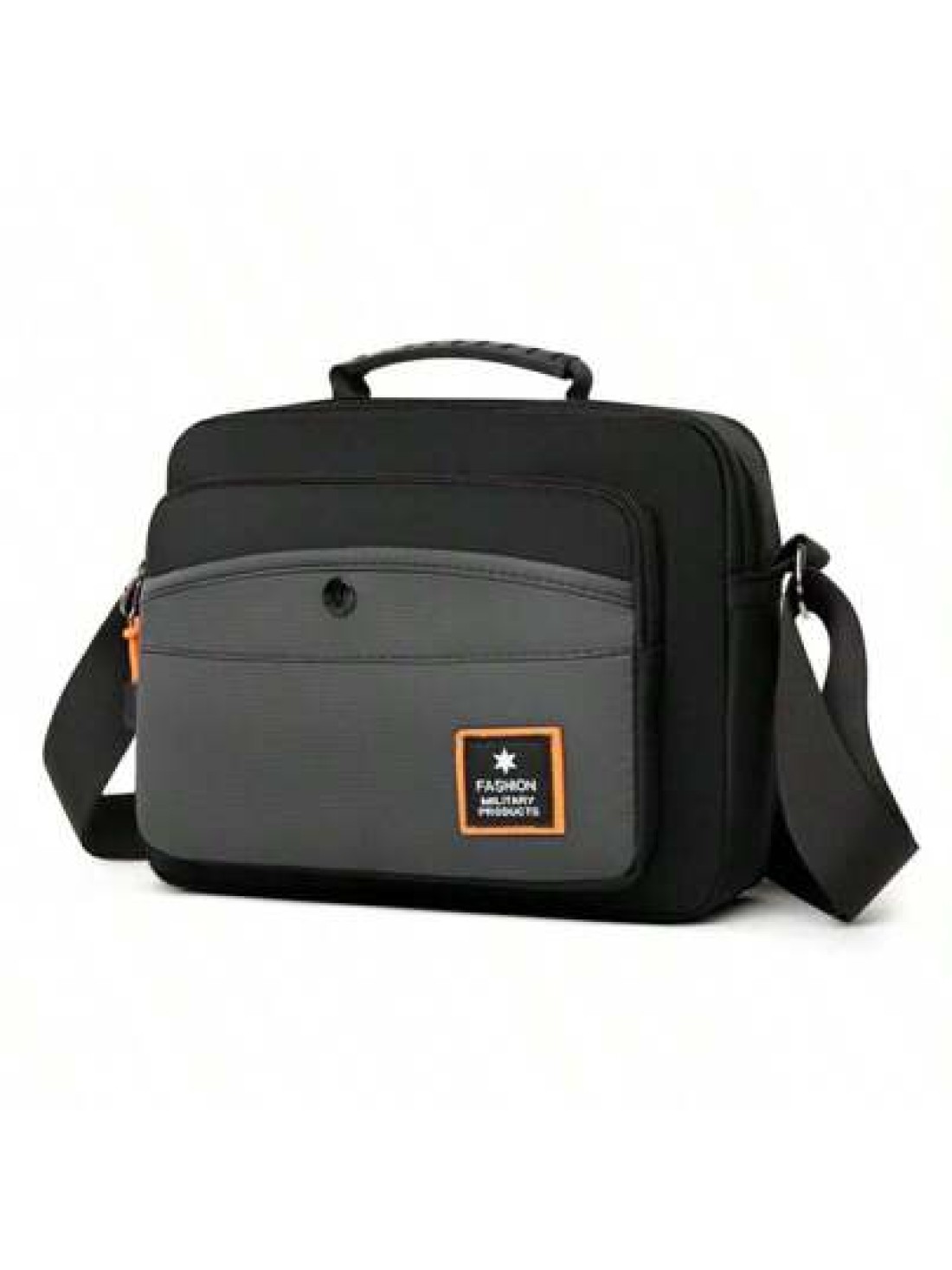 ChicCrossBag UrbanVoyagerSatchel CanvasAdventureCrossbody StylishCommuteMessenger In Grey