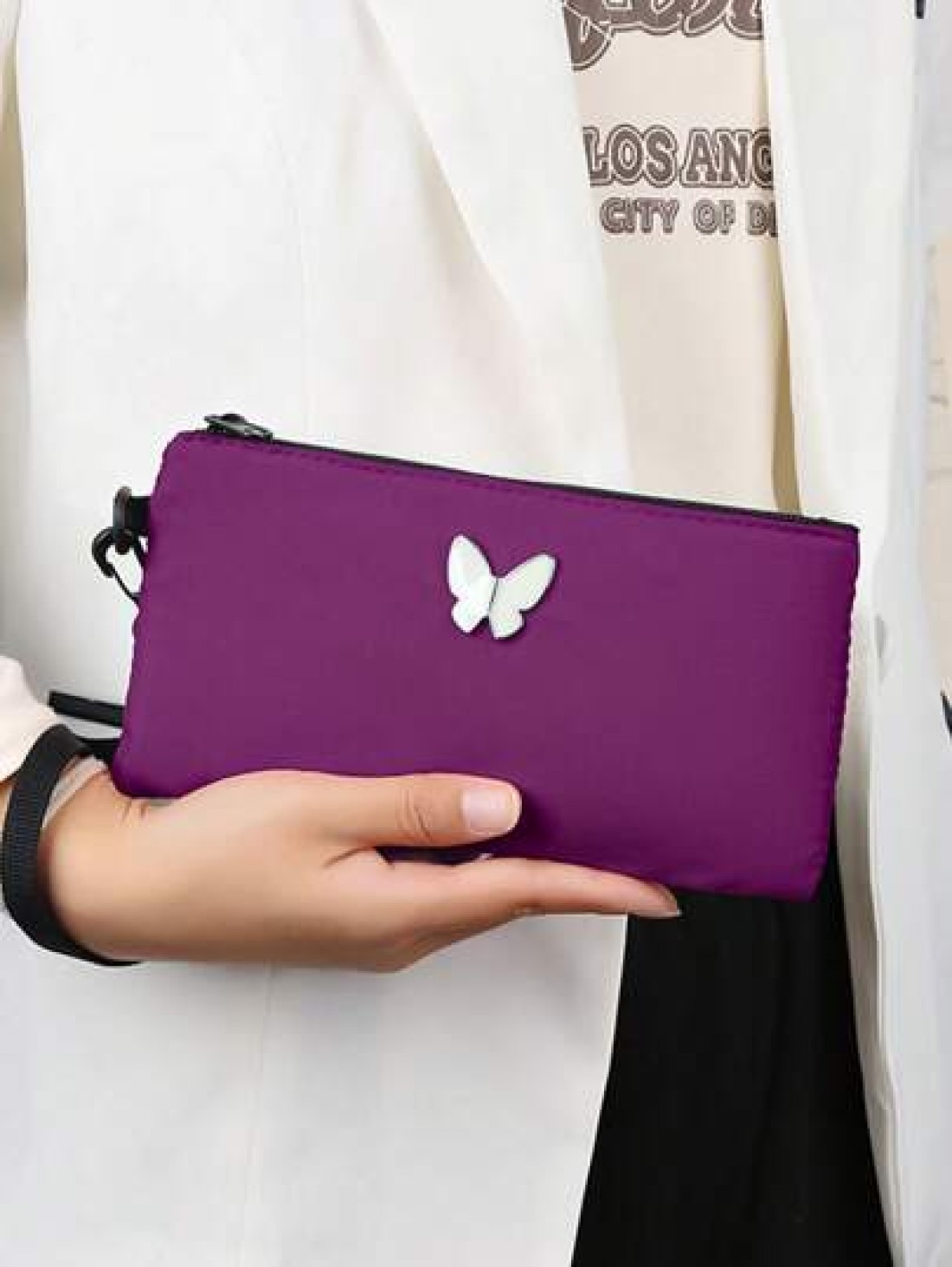 Men s Wallet New Clutch Bag Long Zipper Phone Bag Wallet Clip Wrist Bag