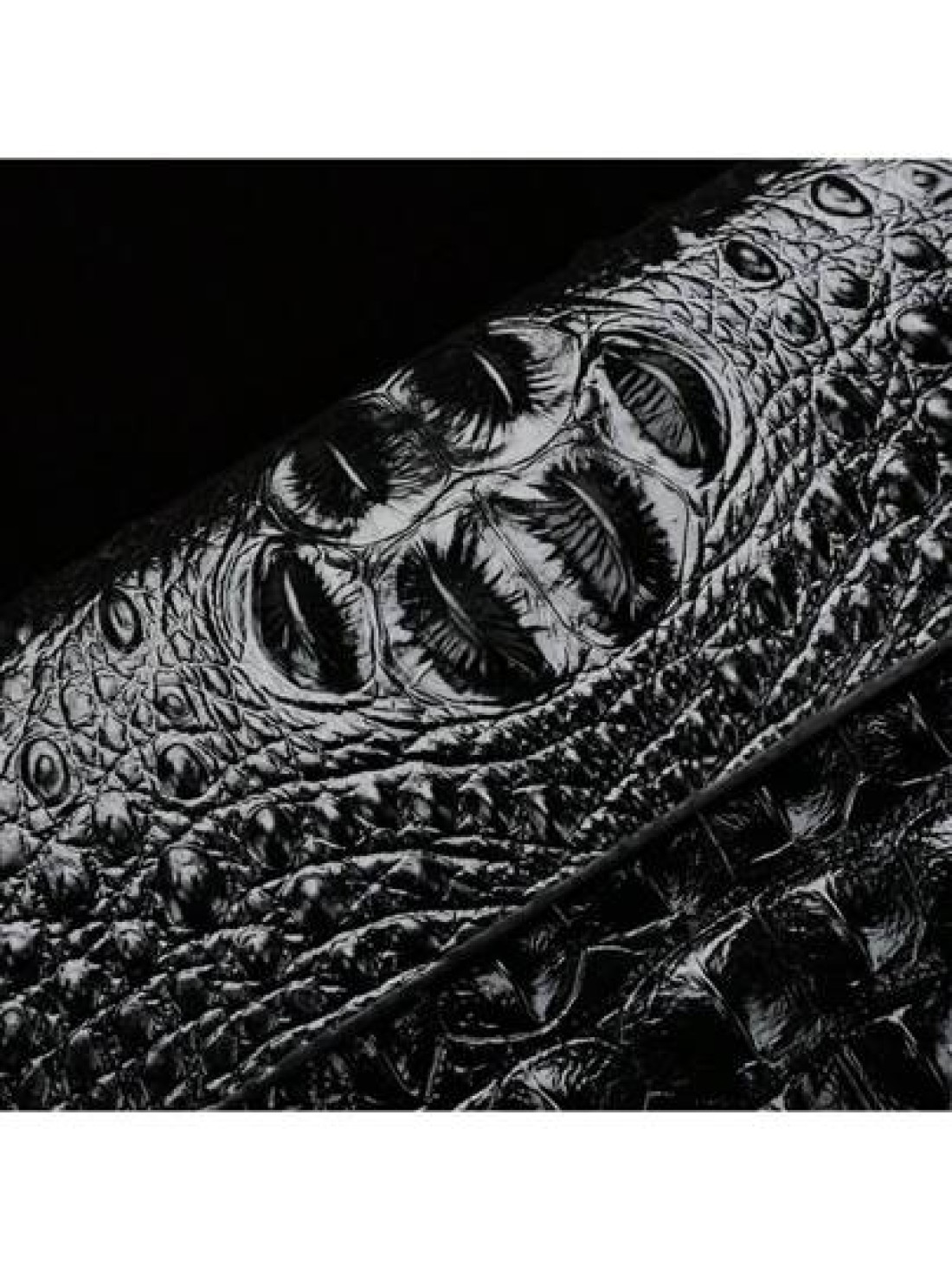 1pc Crocodile Embossed Black Pu Waterproof Wear Resistant Wallet Clutch Bag With Dual Zippers Retro European American Style Suitable For Outing Shopping Party Spring Summer New Arrival