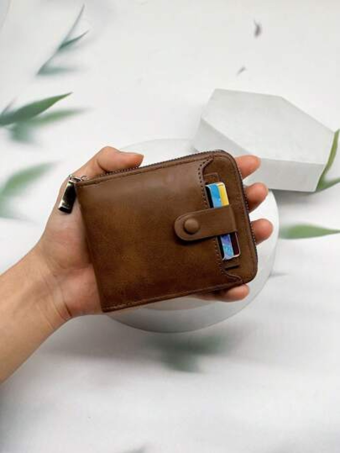 HOVI S Upgrade Your Look With Stylish Men s Business Leather Wallets Fashion Short Wallet