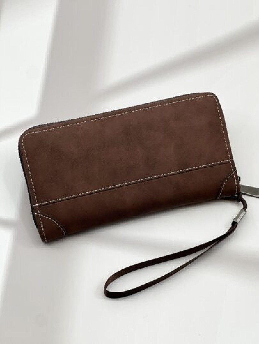HOVI S Fashionable Vintage Simple Long Wallet For Business Office Commute Large Capacity Multi Card Slots Phone Purse Men s And Women s Wallet Business Casual Travel Essentials Holiday Essentials Bag