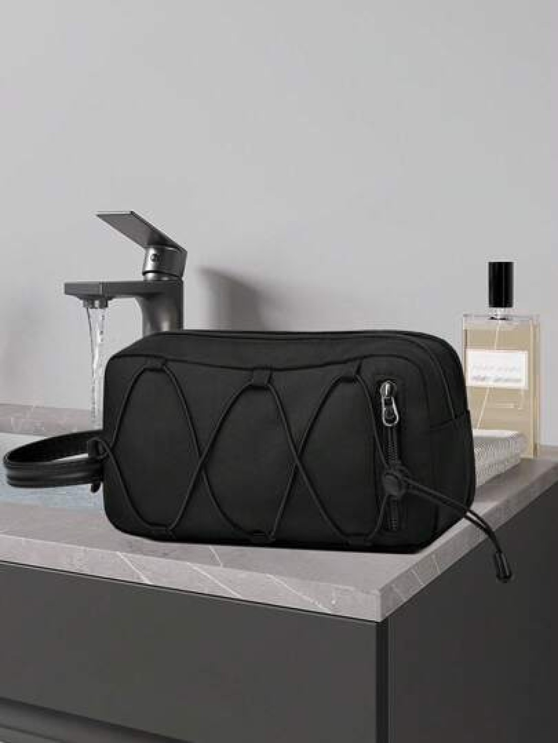 Men s Handbags Travel Toiletry Bag Spacious Dopp Kit With Hanging Hook Perfect Organizer For Shaving Essentials On The Go Toiletries