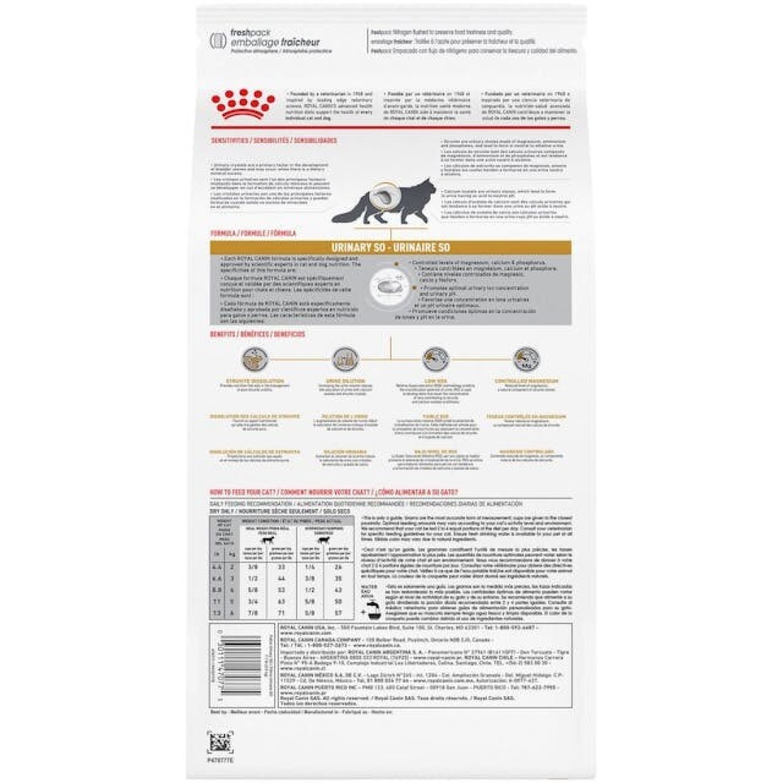 Royal Canin Feline Urinary S/O - Dry food for Lower Urinary tract disease 1.5 Kg
