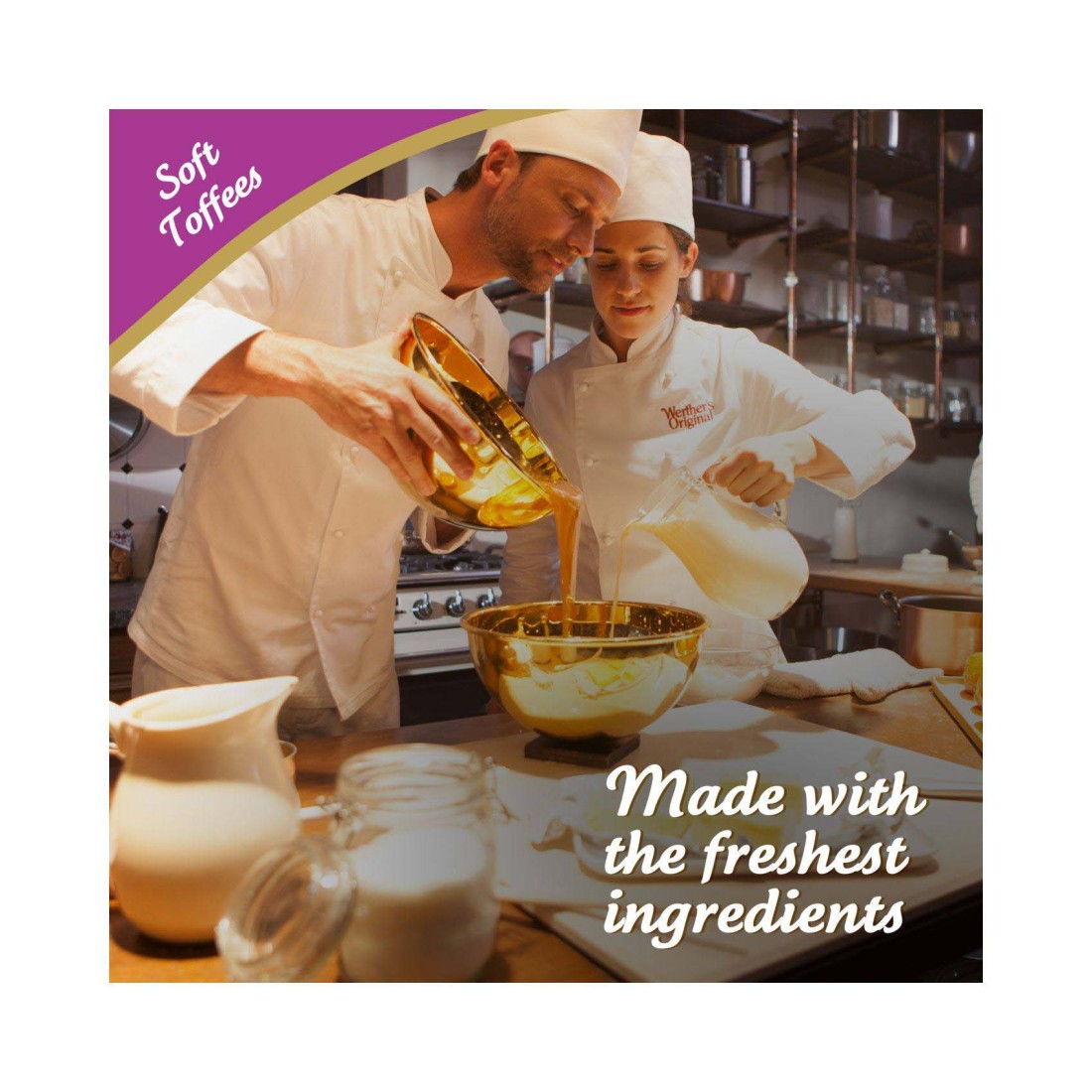 Storck Werther&#39;s Original Soft Cream Caramel Toffees, 600g