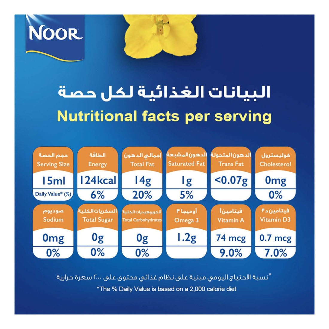 Noor Canola Oil, 1.5L