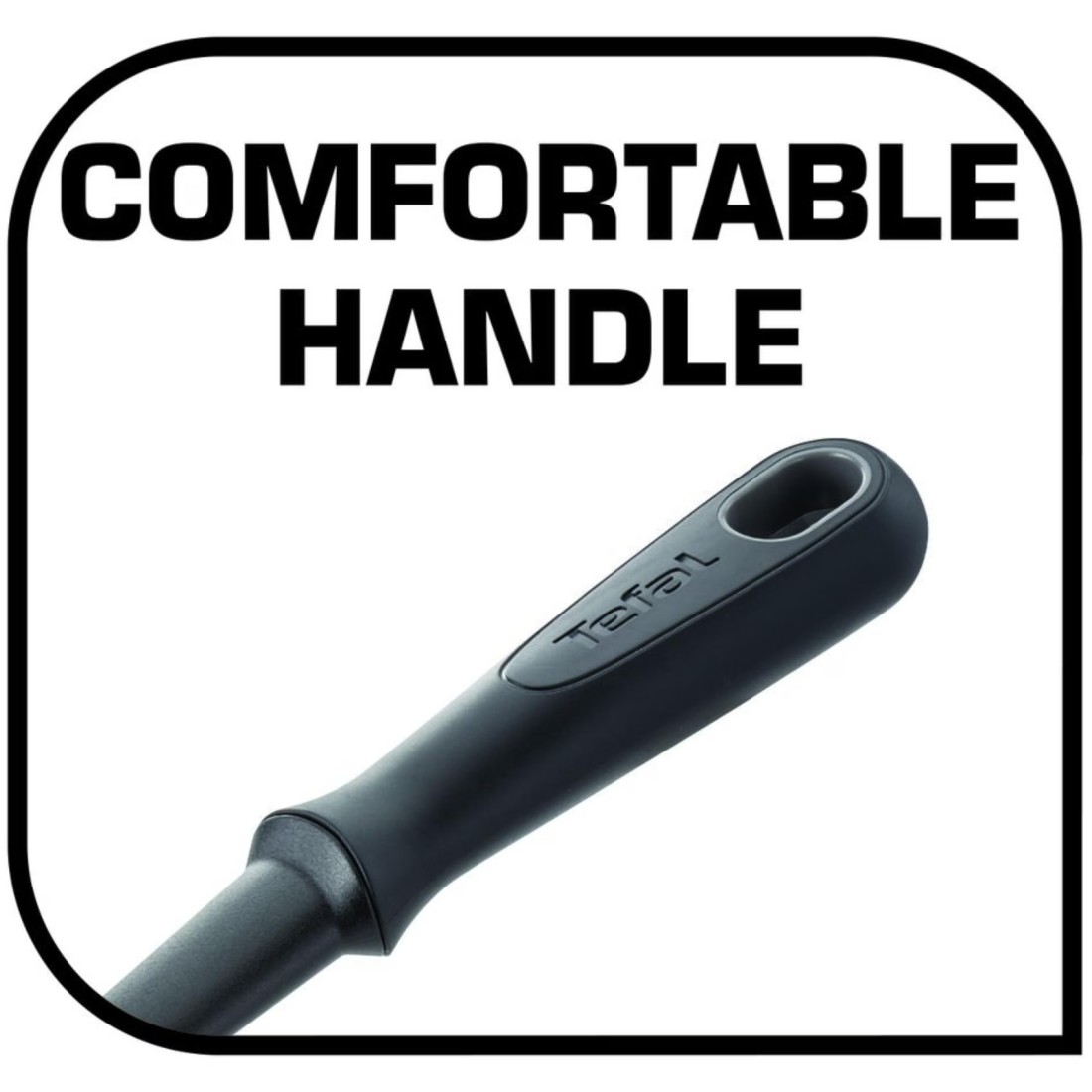 Tefal Comfort Touch Solid Spoon K1290114 Black