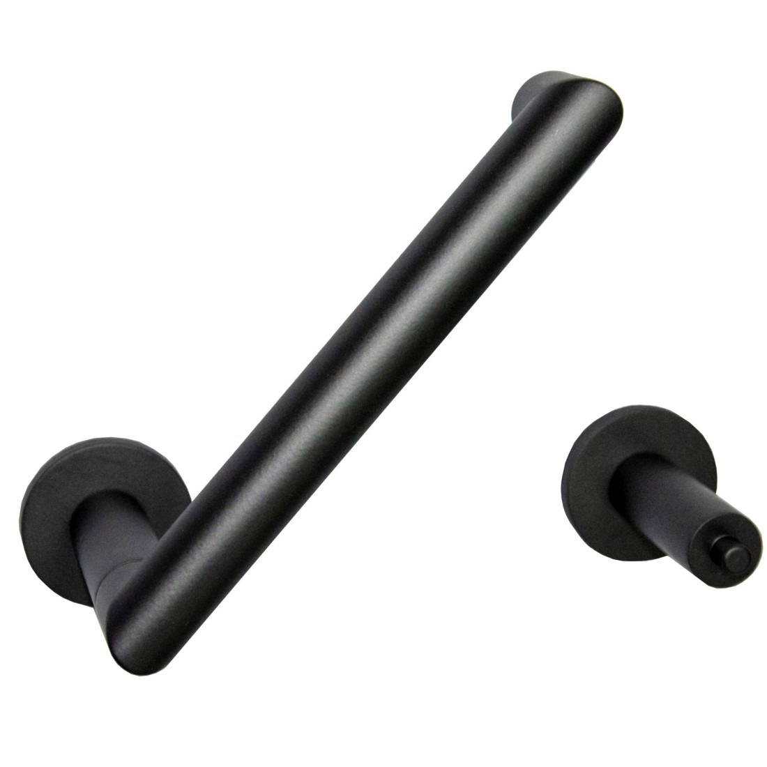 GINGER 4608PN Kubic DoublePost Toilet Paper Holder Polished Nickel