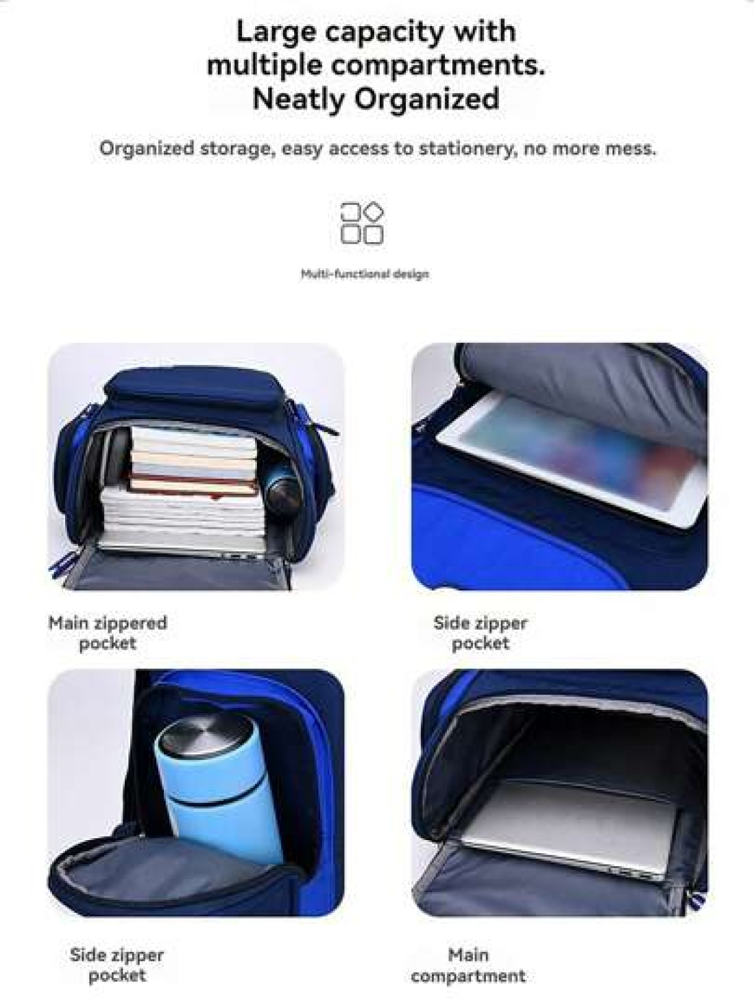 Kids School Backpack For 8 12 Years Old Waterproof Lightweight Casual Backpack For Elementary Students 3rd 6th Grade Large Capacity Bookbag For Boys And Girls