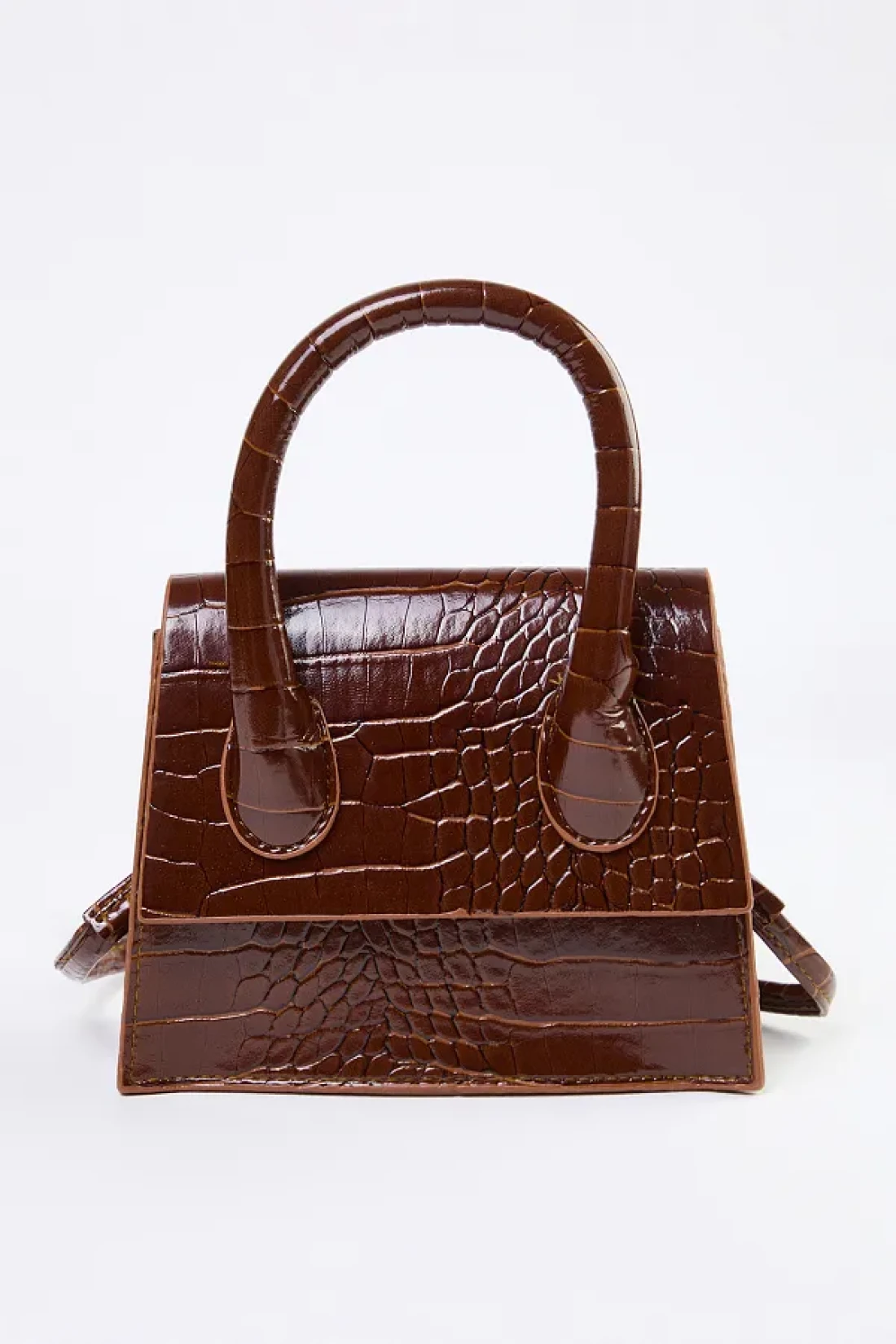 Trendyol Shoes Tan Textured Cross Strap Women's Mini City Bag Twoaw25Oc00000