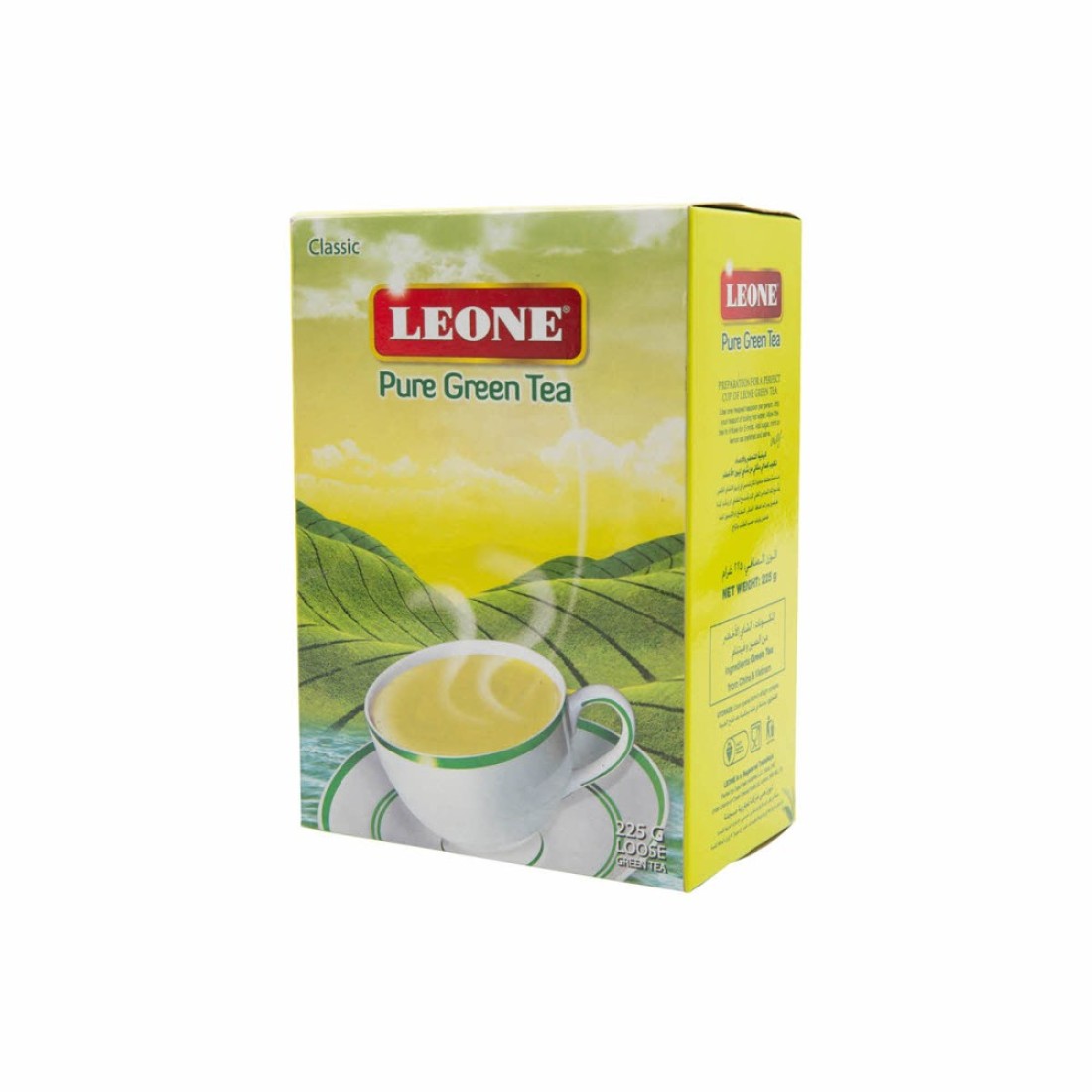 ليون شاي أخضر فرط 225 جرام